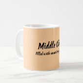 Middle Child コーヒーマグカップ (正面左)
