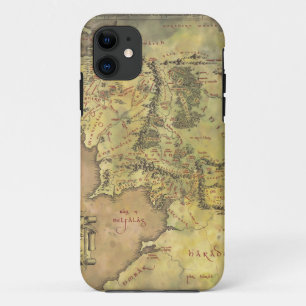 MIDDLE EARTH™マップ iPhone 11 ケース