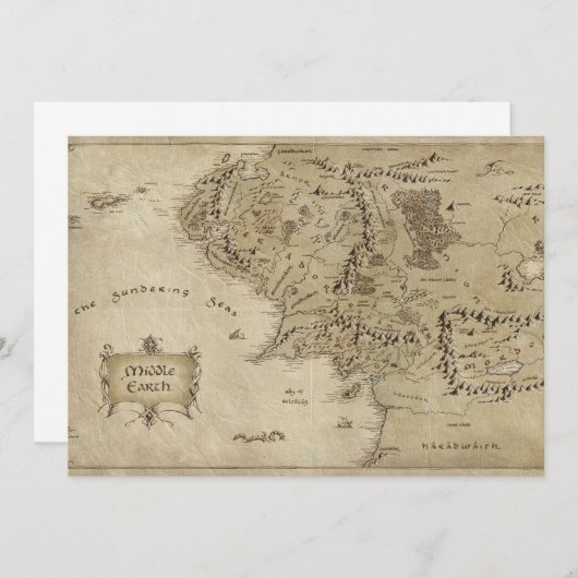 MIDDLE EARTH™ 招待状 (正面/裏面)