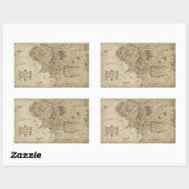 MIDDLE EARTH™ 長方形シール (シート)