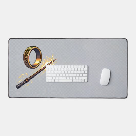Middle-Earth & Hogwarts - Fantasy Legends Desk Mat デスクマット (キーボード&マウス)