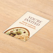 MIDDLE EASTERN dinner invitation postcard アクリル招待状 (レイダウン)
