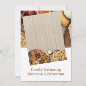 MIDDLE EASTERN dinner invitation postcard 招待状 (正面)