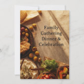 MIDDLE EASTERN dinner invitation postcard 招待状 (正面)