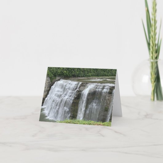 Middle Falls (Ska-ga-dee) card サンキューカード (正面)