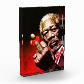 Middle Finger Art with Red Bow フォトブロック (左)