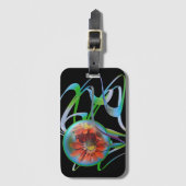 Middle Laglesタグに留まる ラゲッジタグ (正面縦)