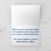 "Middle - Mermaid Hold"お祝いカード カード (内部)