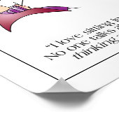 MIDDLE OF ROOM Cartoon Poster ポスター (角)