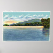 Middle Saranac Lake View of Mount Ampersand ポスター (正面)