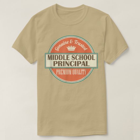 Middle School PrincipalFunny Job Gift Idea  Tシャツ (デザイン正面)