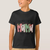 Middle School Teacher Christmas Stamp Bow Middle S Tシャツ (正面)