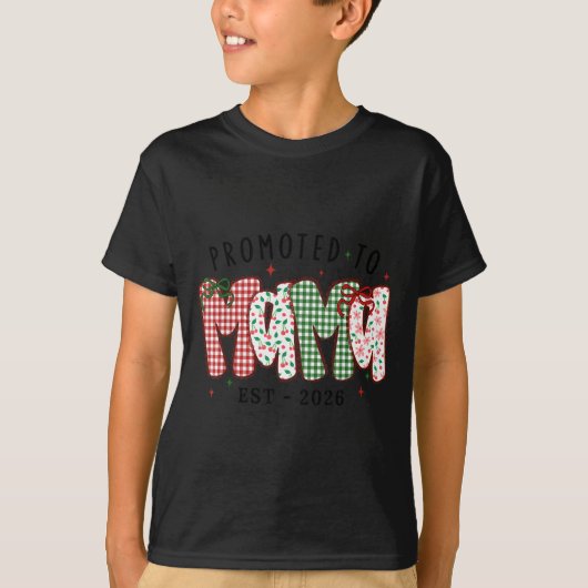 Middle School Teacher Christmas Stamp Bow Middle S Tシャツ (正面)