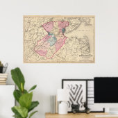 Middlesex County, NJ ポスター (ホームオフィス)