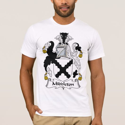 Middletonの家紋 Tシャツ (正面)
