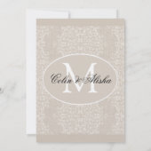 Middleton 招待状 (裏面)