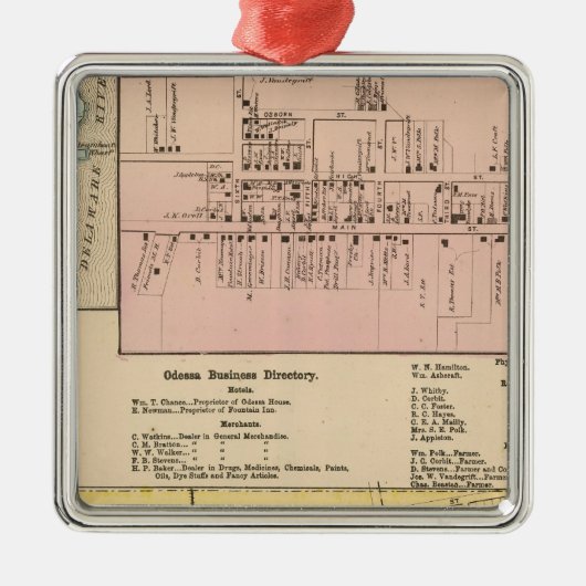 Middletown メタルオーナメント (正面)