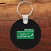 Middletown Holmdel Nj New Jersey Garden State Park キーホルダー (正面)