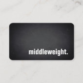 middleweight. Modern Blackboard Professional 名刺 (正面)