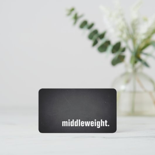 middleweight. Modern Blackboard Professional 名刺 (スタンド正面)