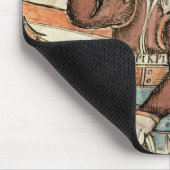 Midgardの蛇のためのトールの魚釣り マウスパッド (コーナー)