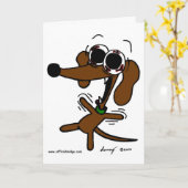 Midge「あなたはどのように古い?!」 ハッピーバースデーカード カード (黄色い花)