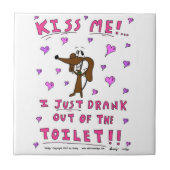 Midge "キスME"タイおもしろいル タイル (正面)