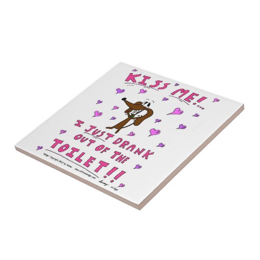 Midge "キスME"タイおもしろいル タイル (側面)