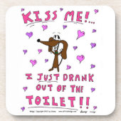 Midge "キスME" Coasters - Set of 6 コースター (正面)