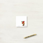 Midge "クラッカーの箱の頭部"のポスト・イット ポストイット (デスク上)