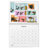 Midge 2017年の「日曜日の漫画のカレンダー カレンダー (3月 2027)