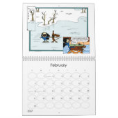 Midge 2017年の「日曜日の漫画のカレンダー カレンダー (2月 2027)