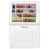 Midge 2022 '日曜日の漫画'カレンダー カレンダー (2月 2027)