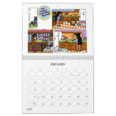 Midge 2022 '日曜日の漫画'カレンダー カレンダー (1月 2027)