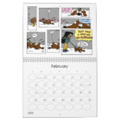 Midge 2023 '日曜日の漫画'カレンダー カレンダー (2月 2026)