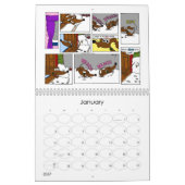 Midge 2025 '日曜日の漫画'カレンダー カレンダー (1月 2027)