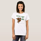 Midge "BARKTINI SHAKED NOT FURRED" Woens Tee Tシャツ (正面フル)