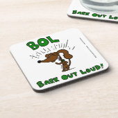 Midge "BOL: BARK OUT LOUD"コースター – 6セット コースター (左側)