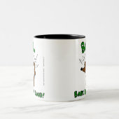 Midge "BOL Bark Out Loud"マグカップ ツートーンマグカップ (中央)