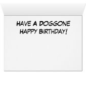 Midge "Have a Doggoneハッピーバースデー"カード (内部横(下))