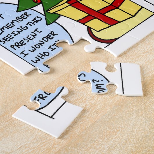 Midge「Midge's Christmas Present」パズル ジグソーパズル (側面)