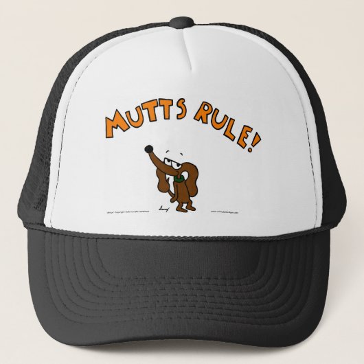 Midge MUTTS RULE HAT キャップ (正面)