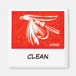 "Midge Red"皿ワッシャ状態磁石 マグネット