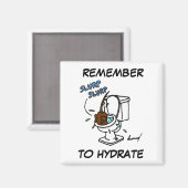 Midge "Remember to Hydrate"マグネット マグネット (正面/裏面)