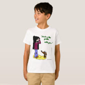 Midge "Stuck In Piddle With You"キッズベーシックTee Tシャツ (正面フル)