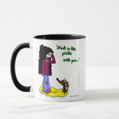 Midge "Stuck In The Piddle With You"マグカップ マグカップ (左)