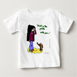 Midge "Stuck In The Pidle With You"乳児Tee ベビーTシャツ