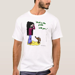 Midge "Stuck In The Pidle With You"大人ベーシックT Tシャツ
