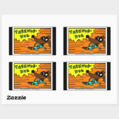 Midge TAEKWON-DOGスタンプ – Set of 20 長方形シール (シート)