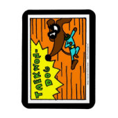 Midge TAEKWON-DOGフレキシブル磁石 マグネット (縦)